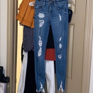 Express ankle jeans